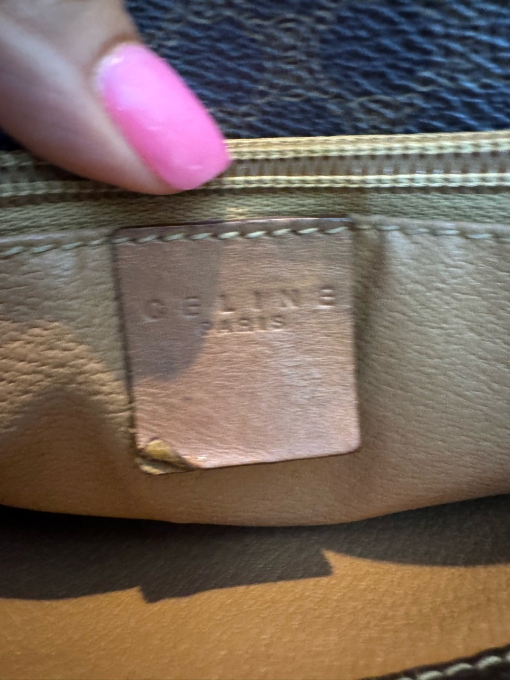 Celine Macadam Bucket Tote - Picture 7 of 14